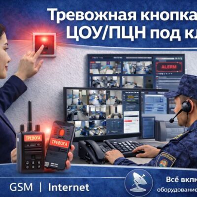 Тревожная кнопка ЦОУ (ПЦН) под ключ