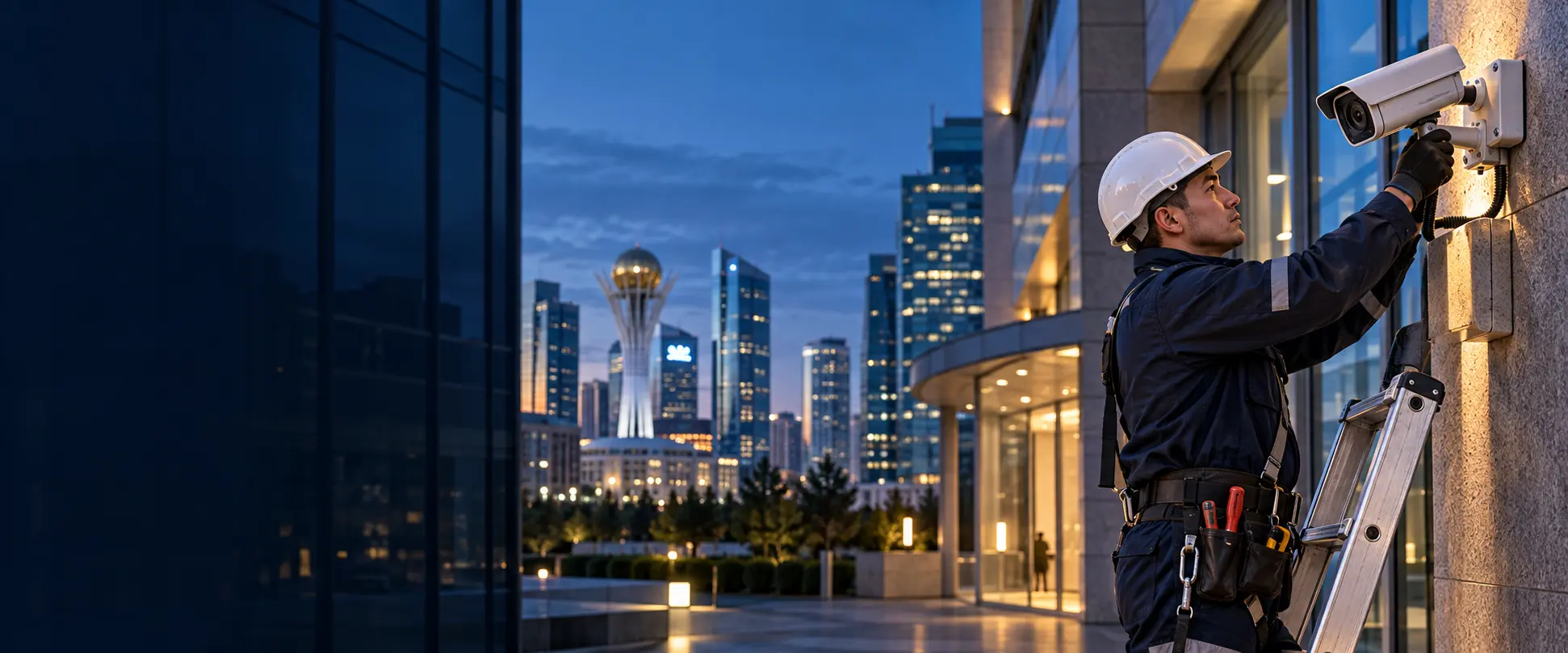 Installation of video surveillance system
