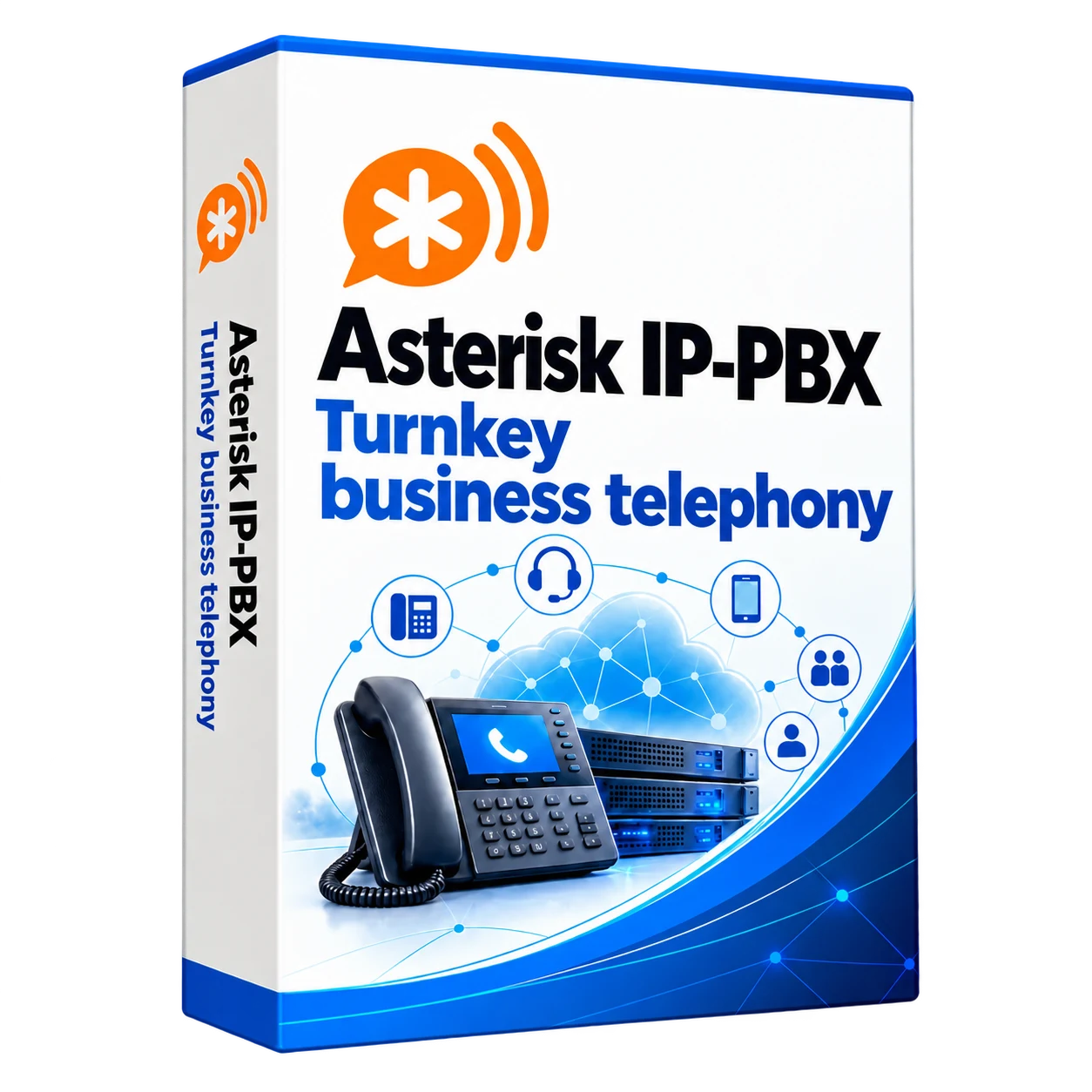 Asterisk IP-PBX – turnkey telephony for business