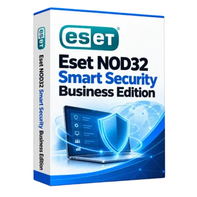 Eset NOD32 Smart Security Business Edition — белая объёмная коробка продукта