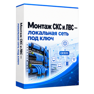 Монтаж СКС и ЛВС — локальная сеть под ключ