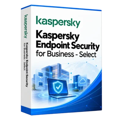 Kaspersky Endpoint Security for Business - Select — белая объёмная коробка продукта