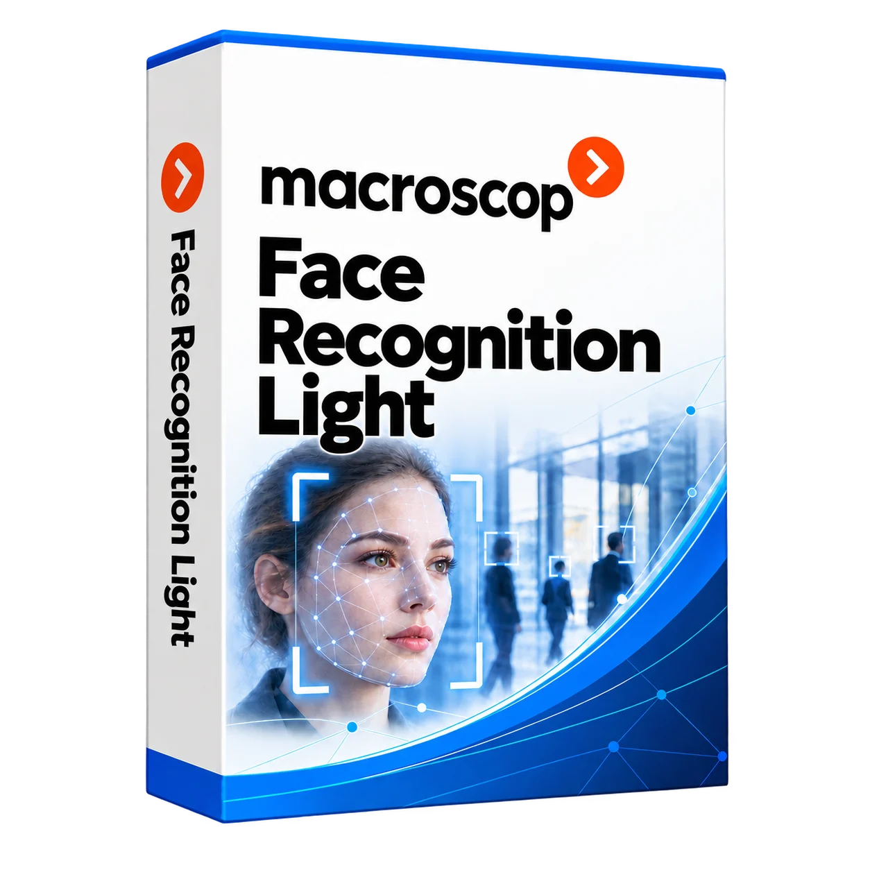 Light facial recognition