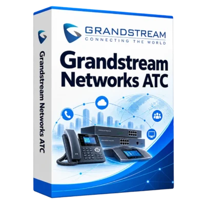Grandstream Networks АТС — белая объёмная коробка продукта