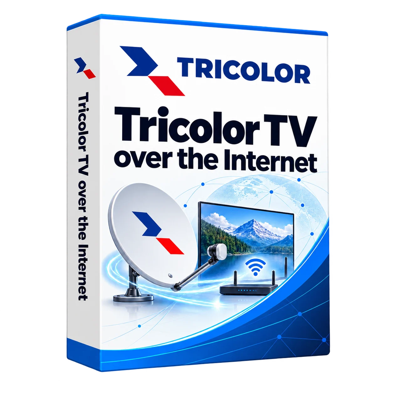 Tricolor TV via the Internet