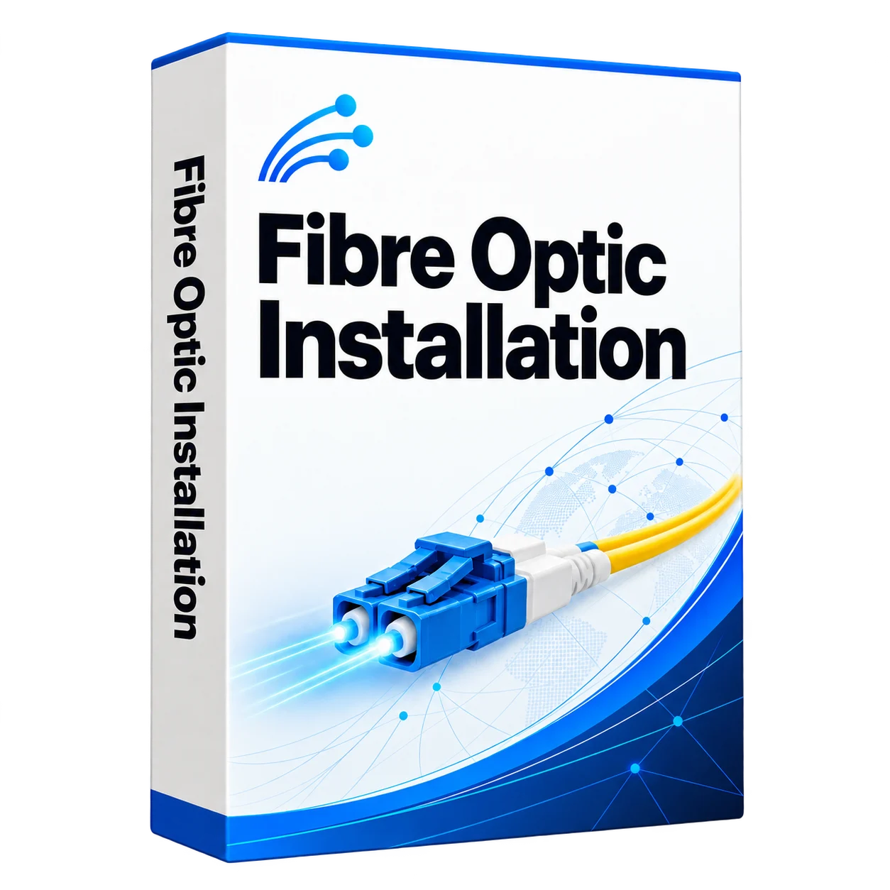 Fibre-optic network installation
