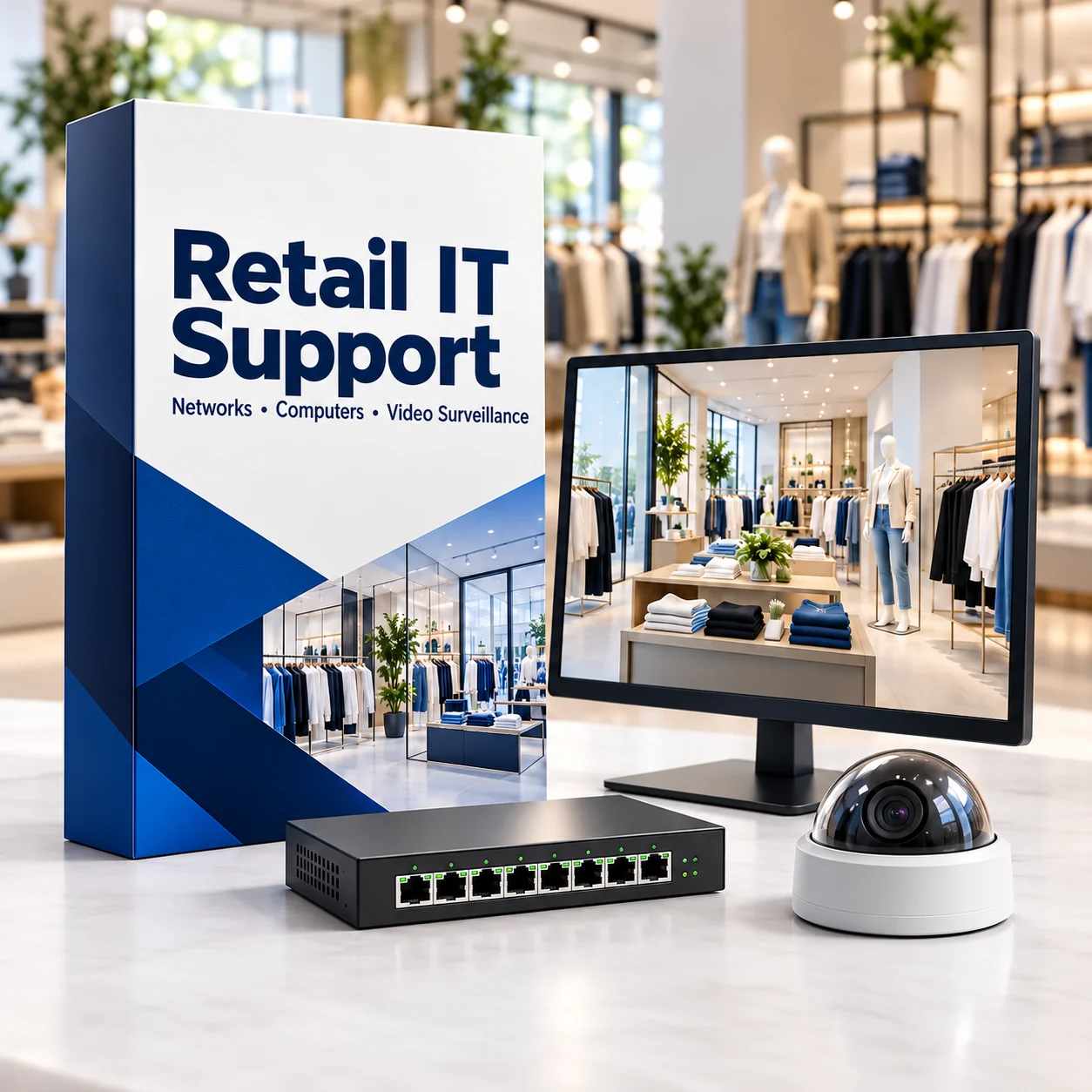 IT support for shops and retail chains